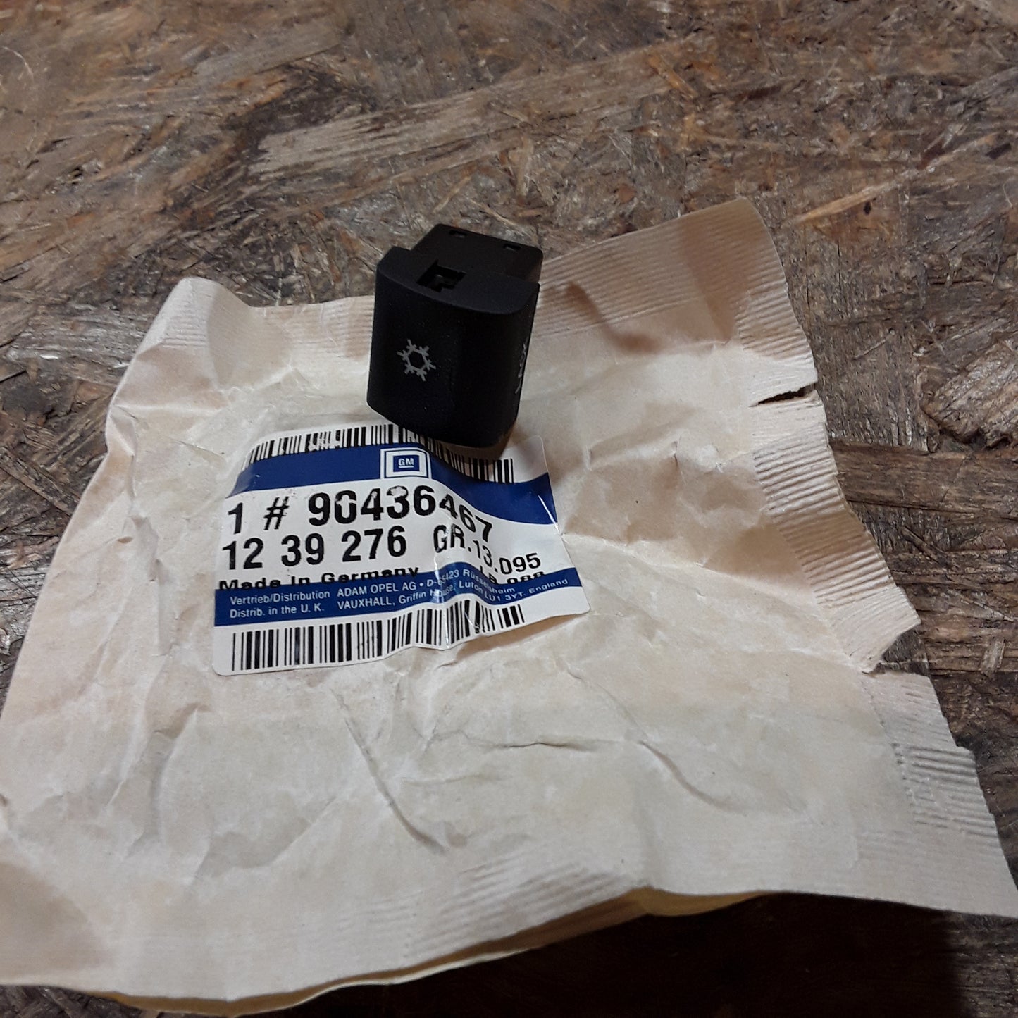 Omega B Schalter Klimaanlage original GM Opel NEU