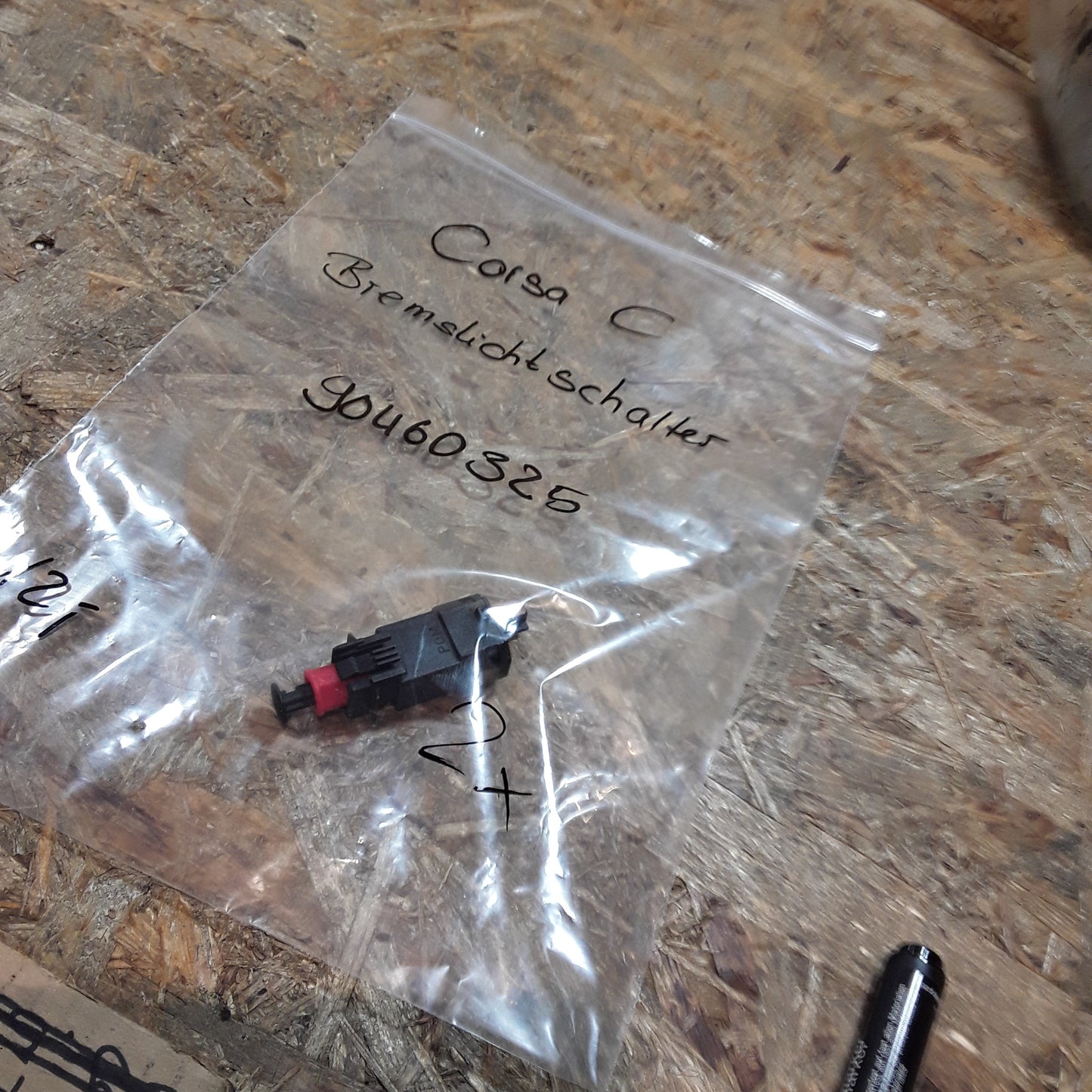Corsa C Bremslichtschalter original GM Opel NEU