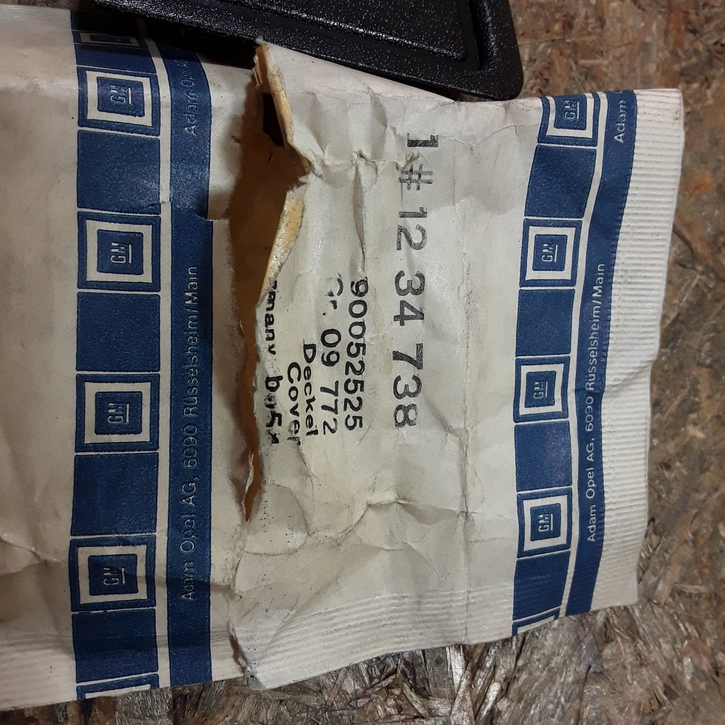 Kadett D Abdeckung Blinddeckel original GM Opel NEU
