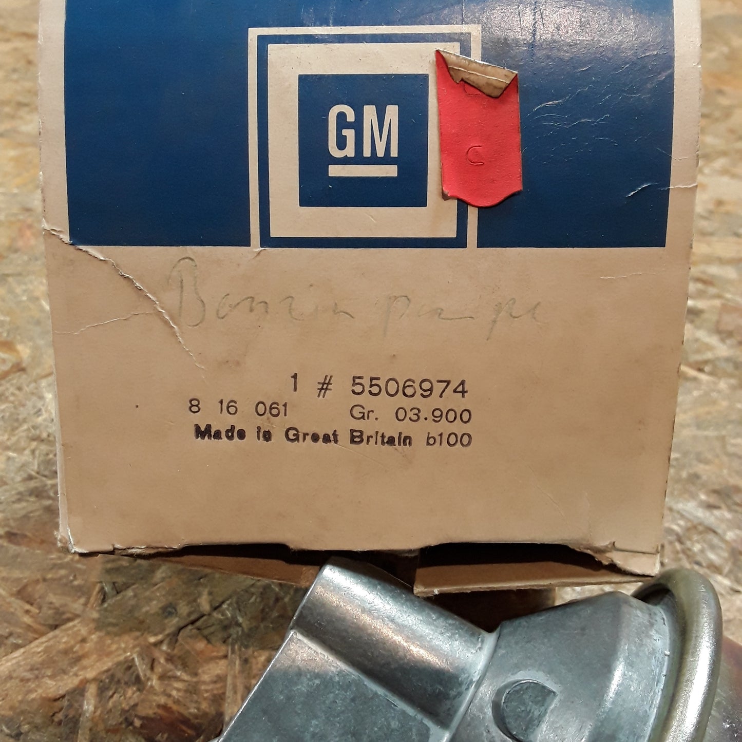 Corsa A kadett E 1,6l 1,8l Kraftstoffpumpe original GM Opel NEU