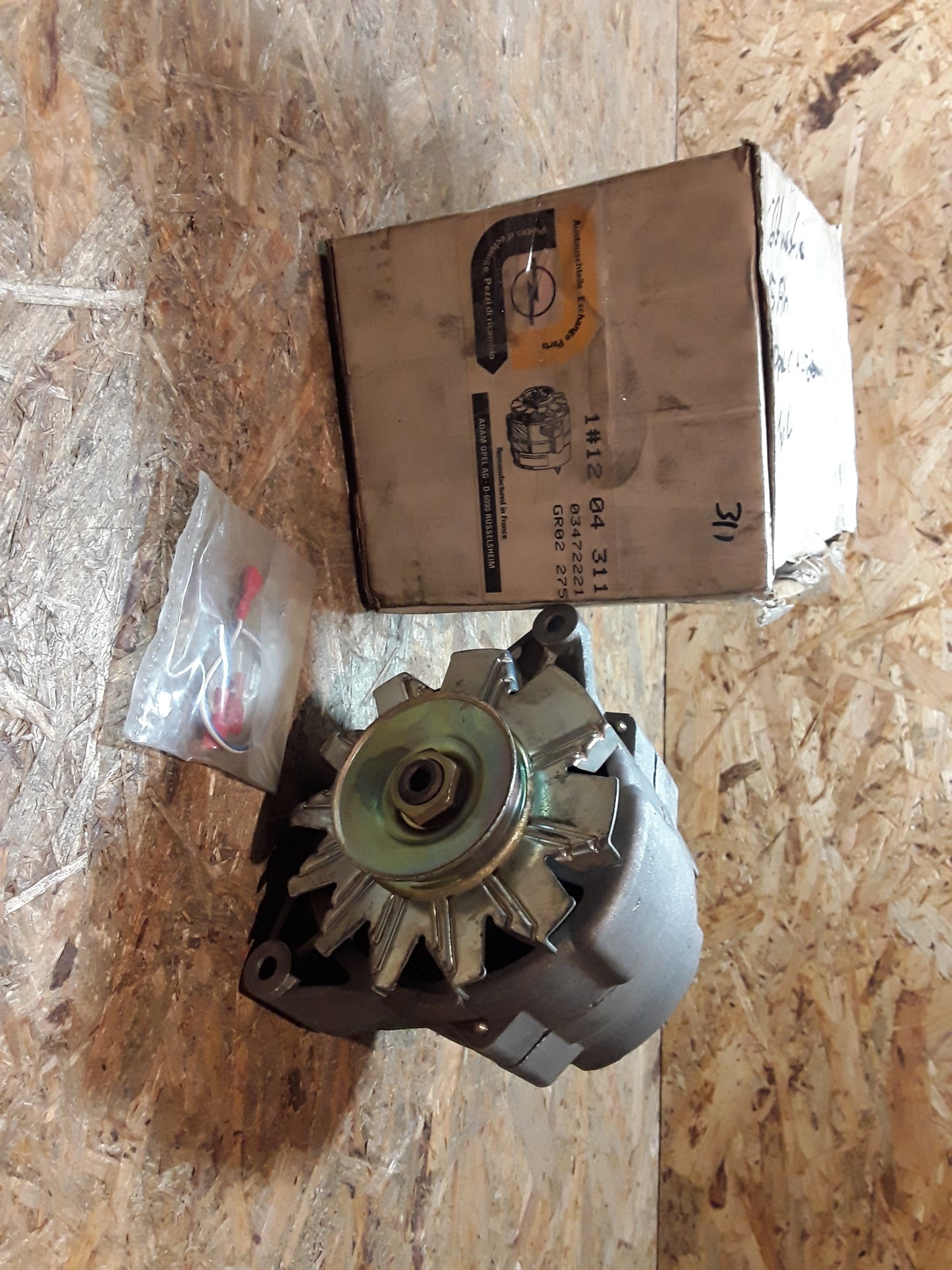 CIH - Motoren Lichtmaschine 45A ab 1,6l original GM Opel NEU