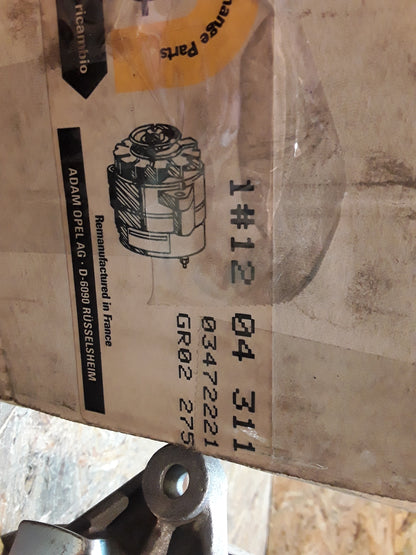 CIH - Motoren Lichtmaschine 45A ab 1,6l original GM Opel NEU