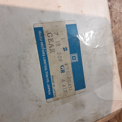 Kadett E Astra F Ascona C Zahnrad Getriebe 1Gang original GM Opel NEU