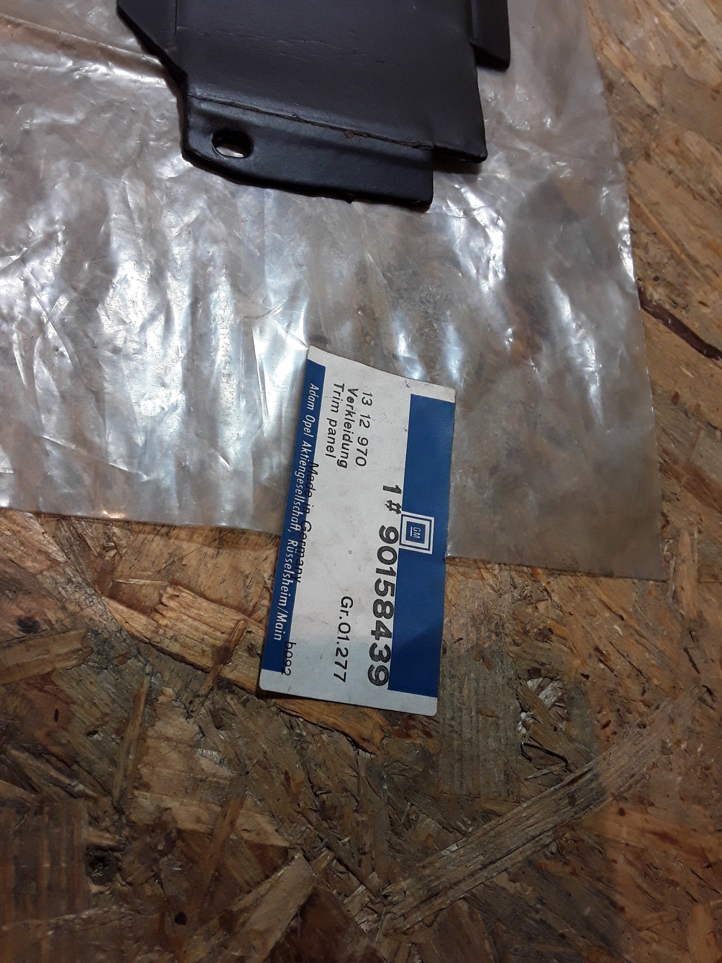 Manta B Kühlerpappe original GM Opel NEU