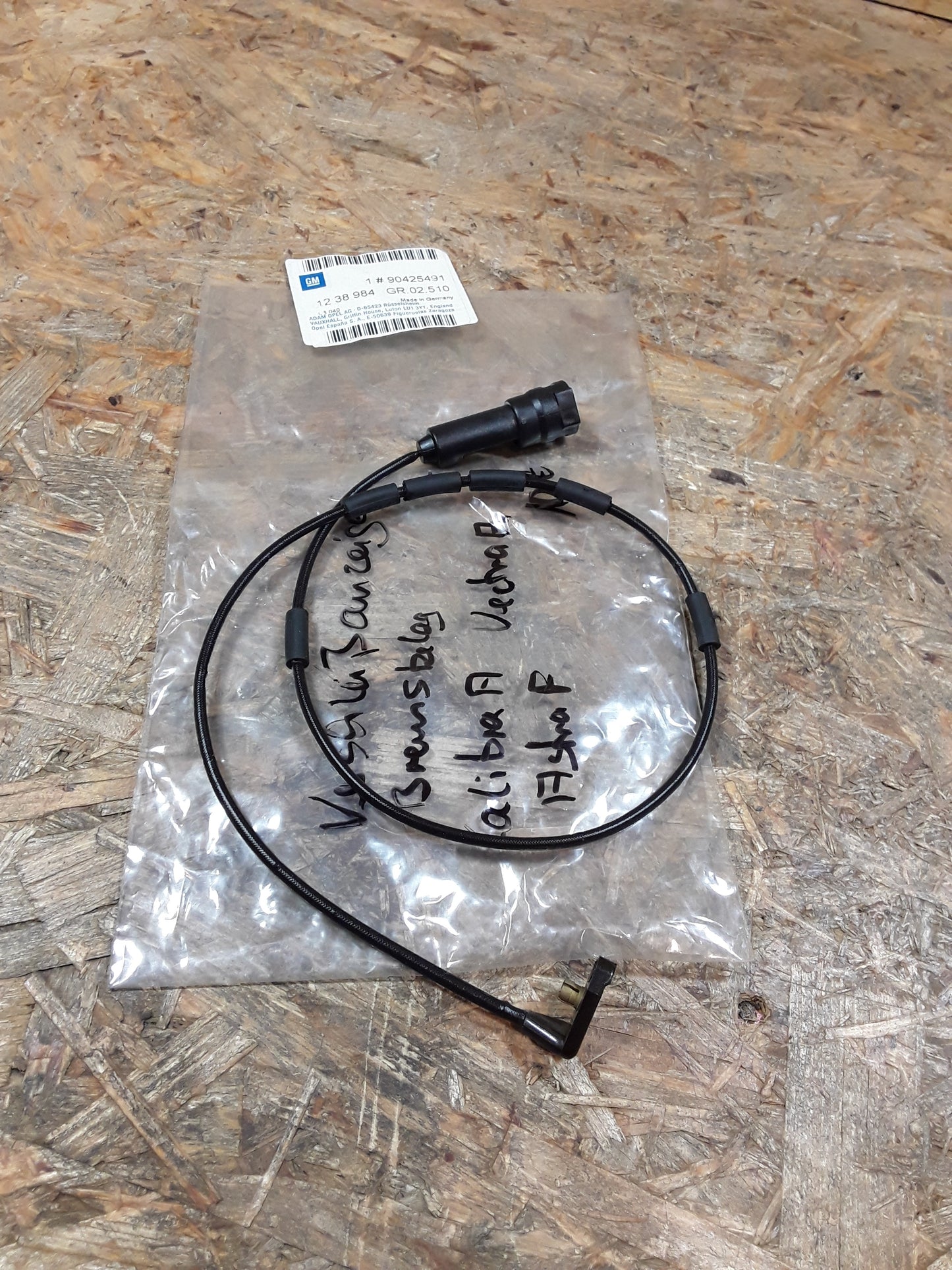 Calibra A Astra F Vectra A Bremsverschleiß Sensor original GM Opel NEU