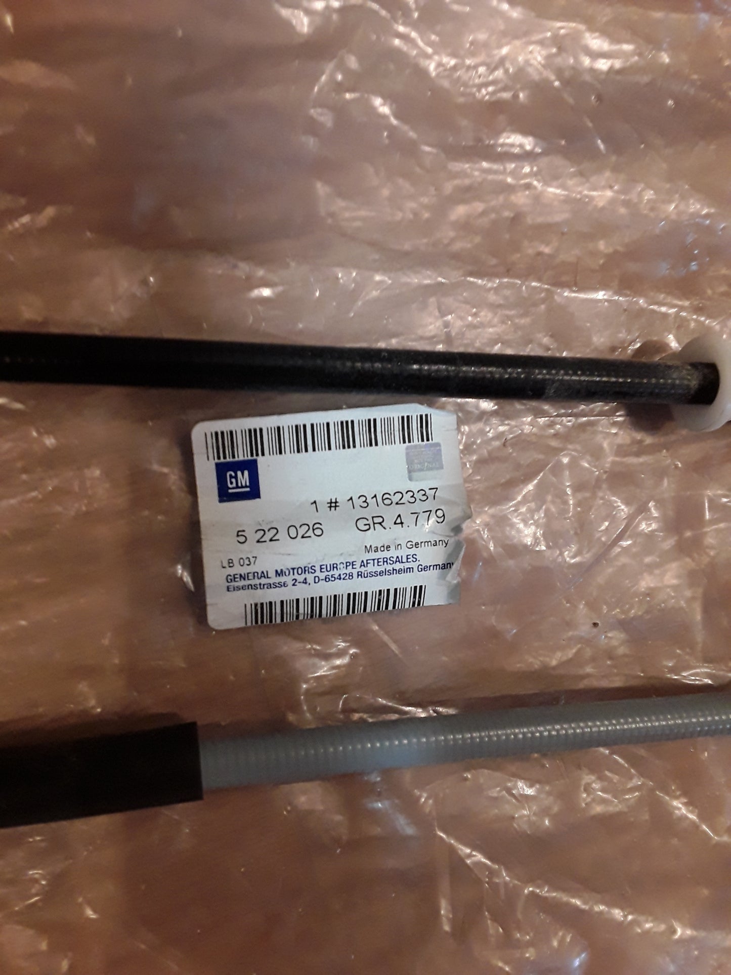 Vectra C Signum Handbremsseil original GM Opel NEU
