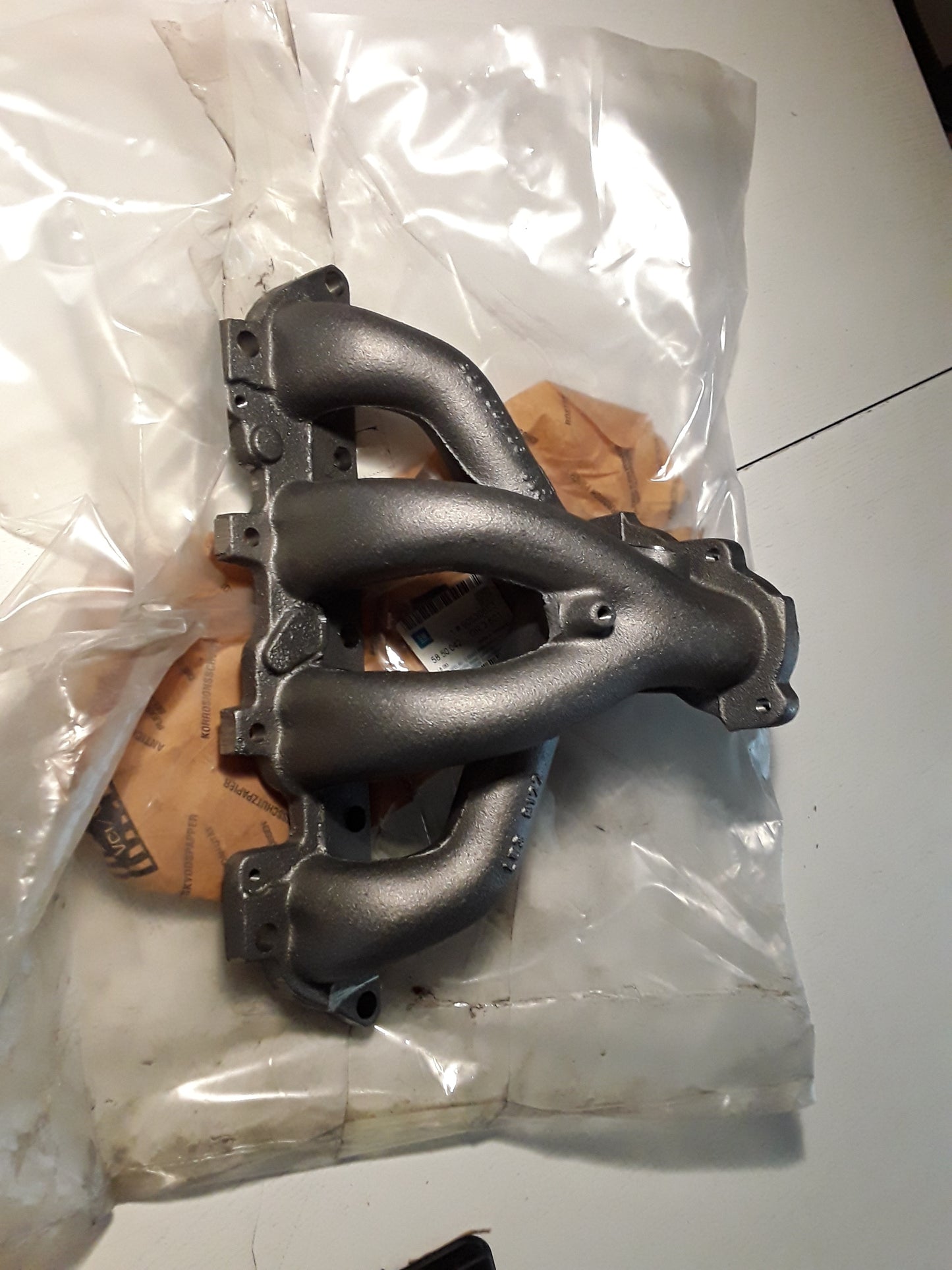 Vectra B Corsa Tigra Zafira A Astra G 1,4 1,6  Auspuffkrümmer original GM Opel NEU