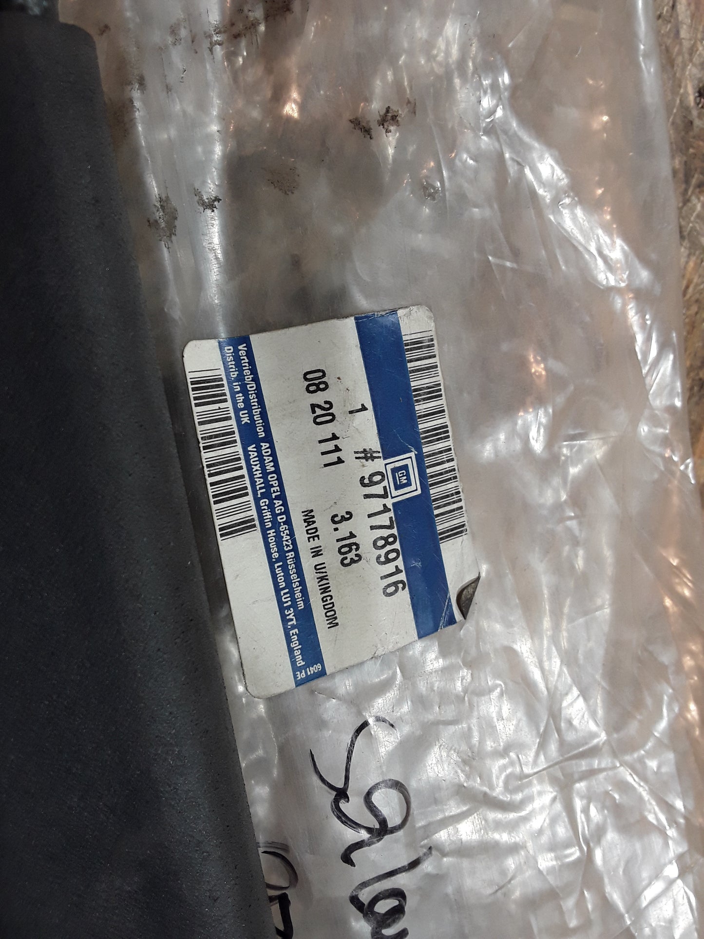 Frontera B Schlauch Kraftstoff Vor/-Rücklauf original GM Opel NEU