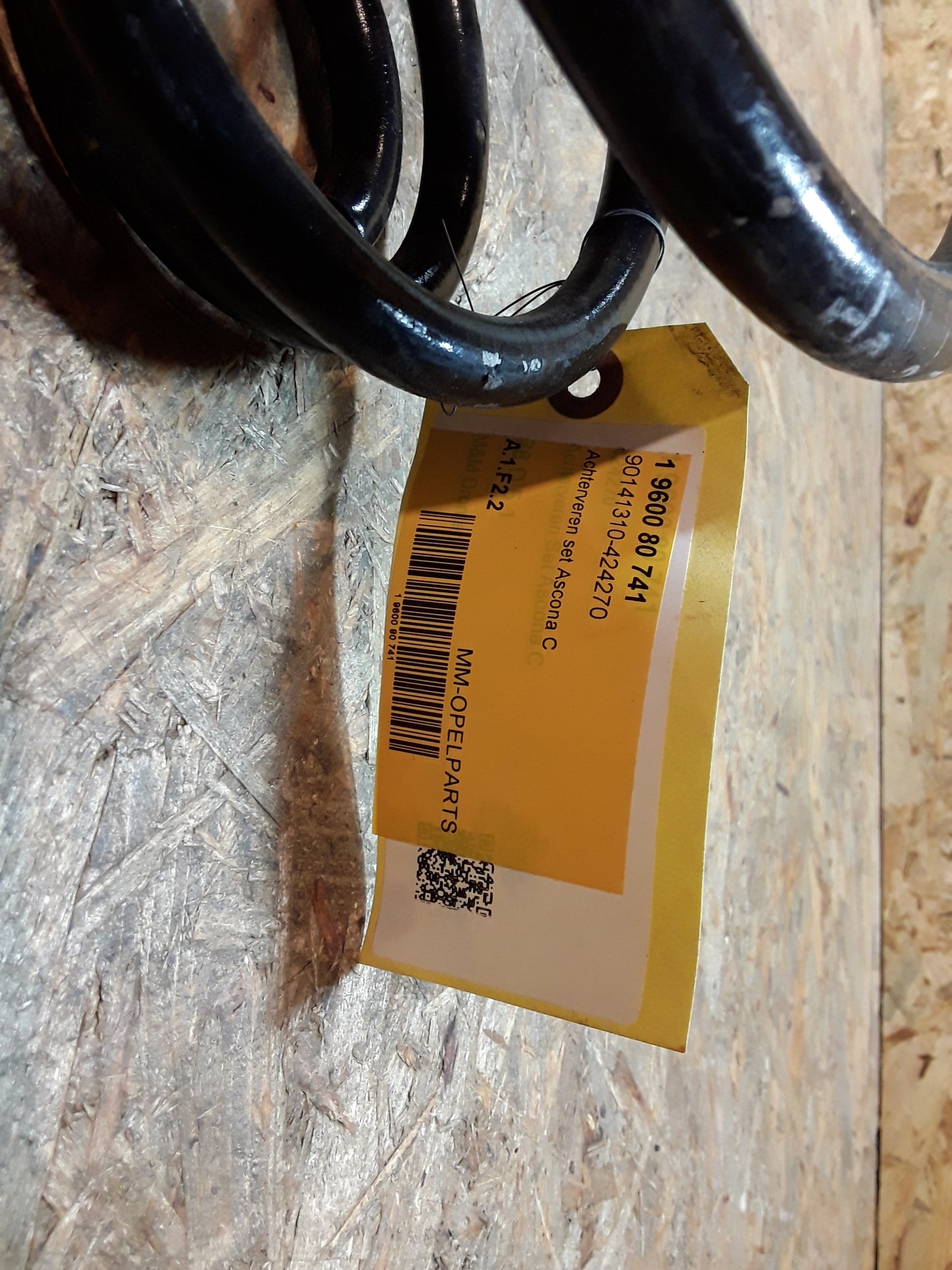 Ascona C 1,6S Federset Hinterachse original GM Opel NEU