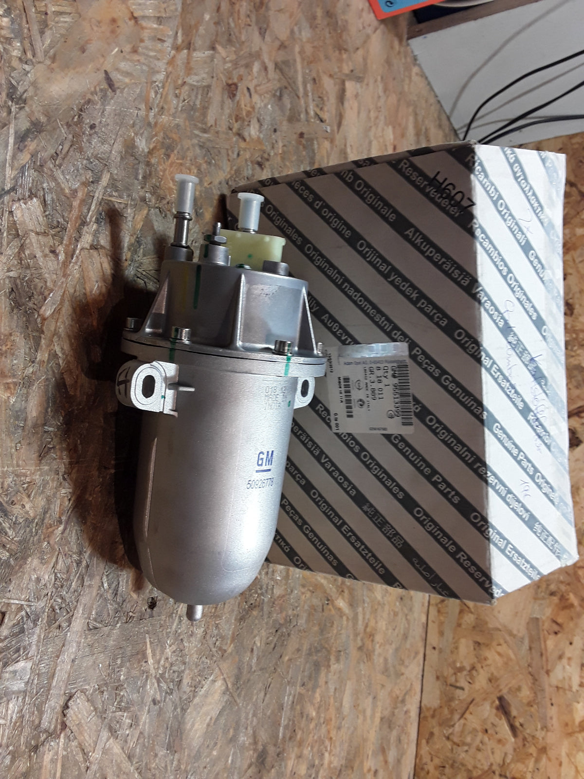 Combo D Kraftstofffilter original GM Opel NEU
