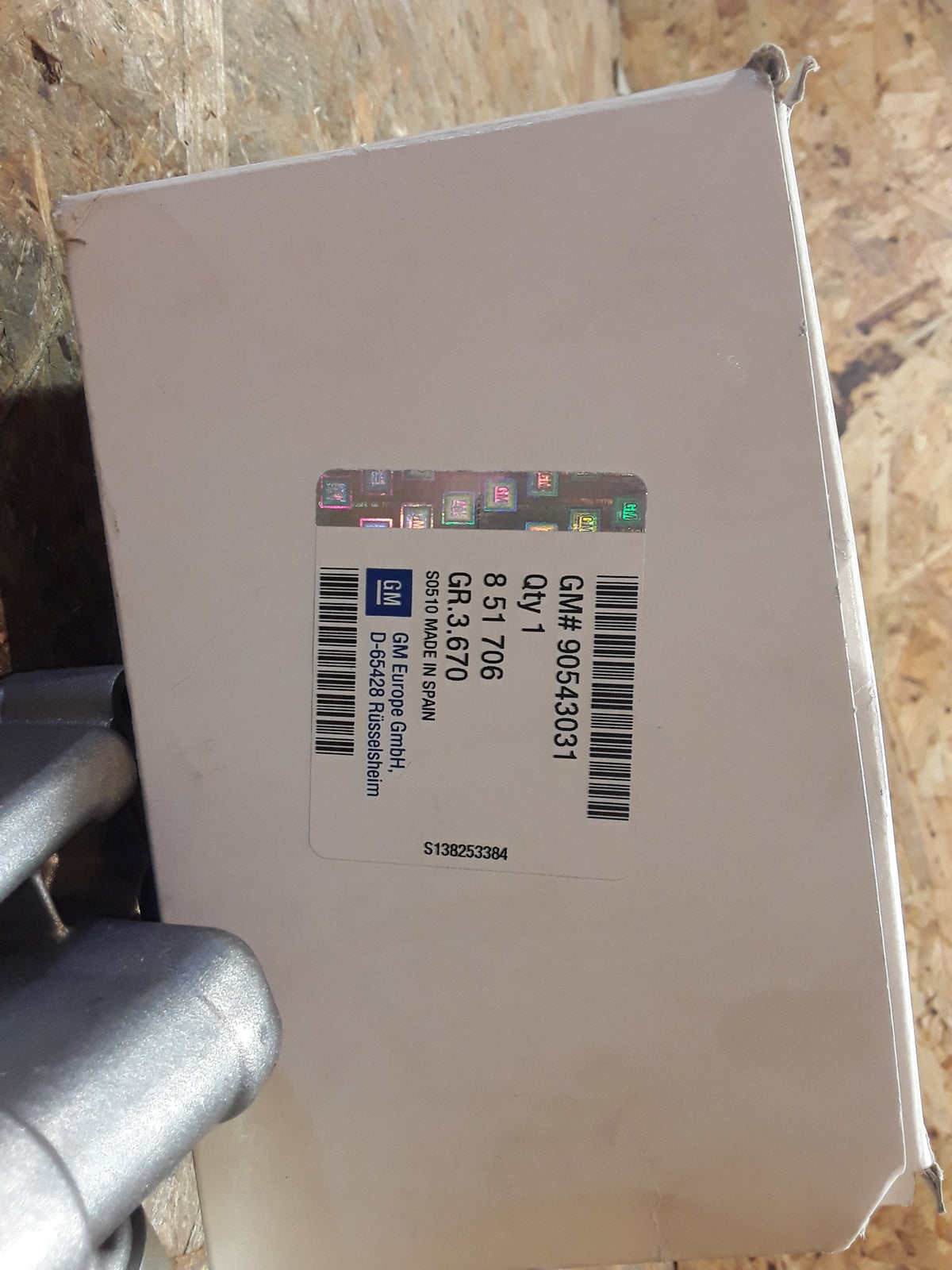 Corsa B 1,0 Motor X10XE AGB- Ventil original GM Opel NEU