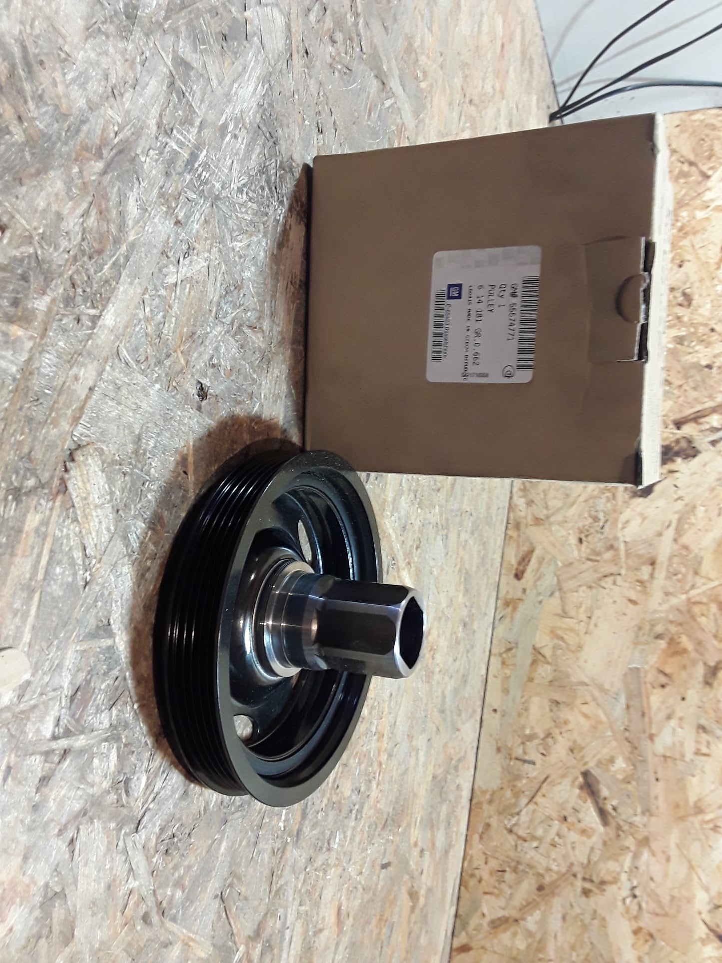 Agila A Astra G/H/J Corsa B/D/E Insignia Meriva A/B Tigra B Zafira C Riemenscheibe Kurbelwelle original GM Opel NEU