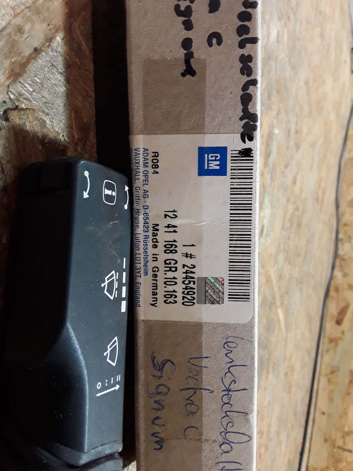 Vectra C Signum Lenkstockschalter original GM Opel NEU