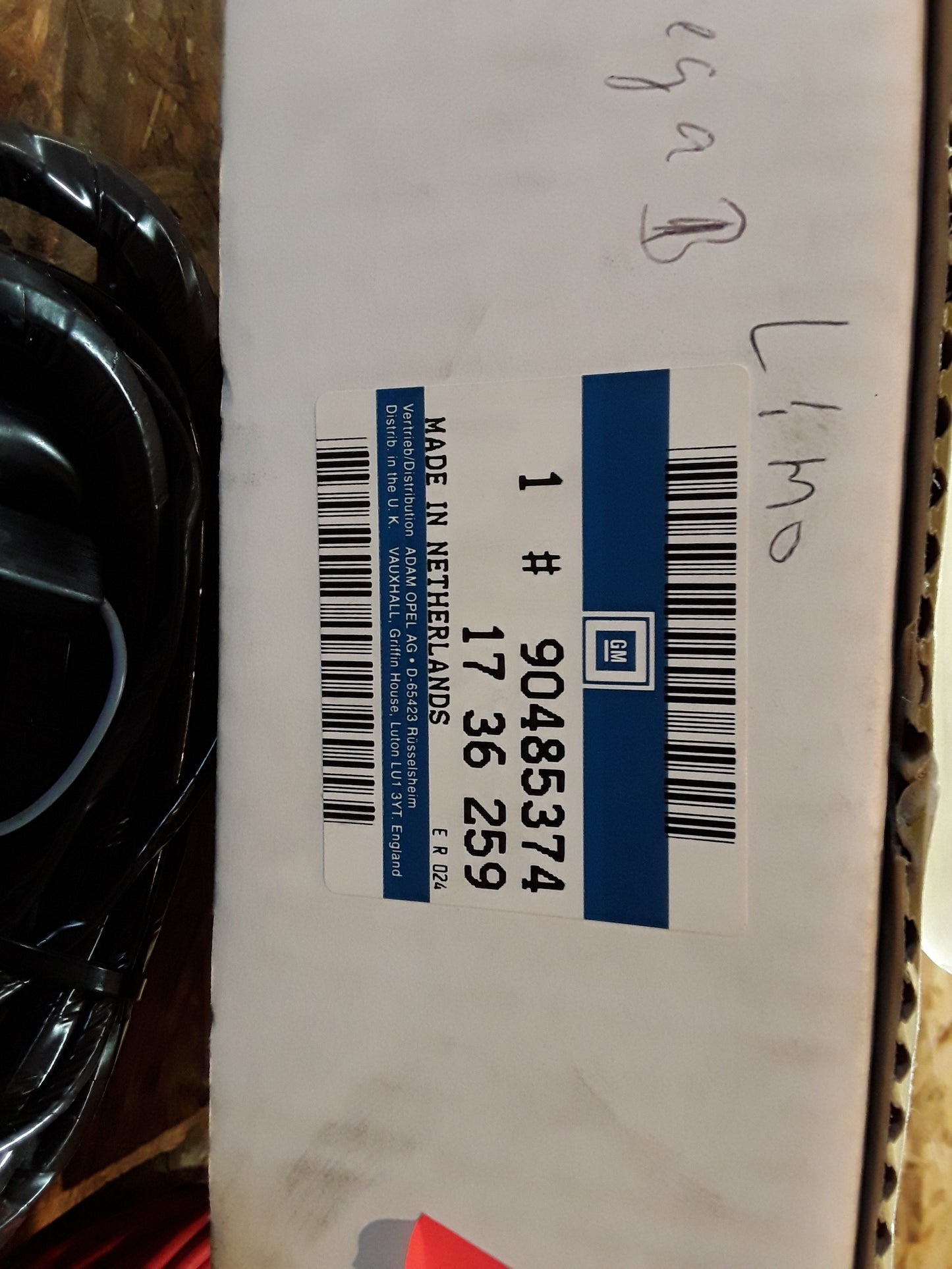 Omega B Satz elektrische Teile Anhängerkupplung original GM Opel NEU