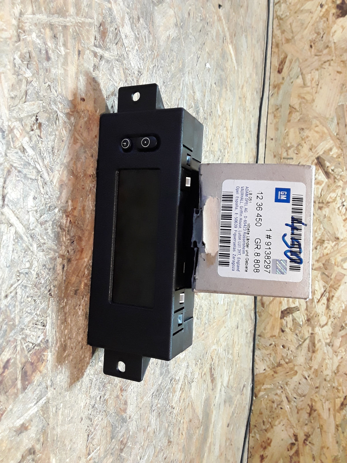 Astra G Zafira A Agila Bordcomputer Display original GM Opel NEU