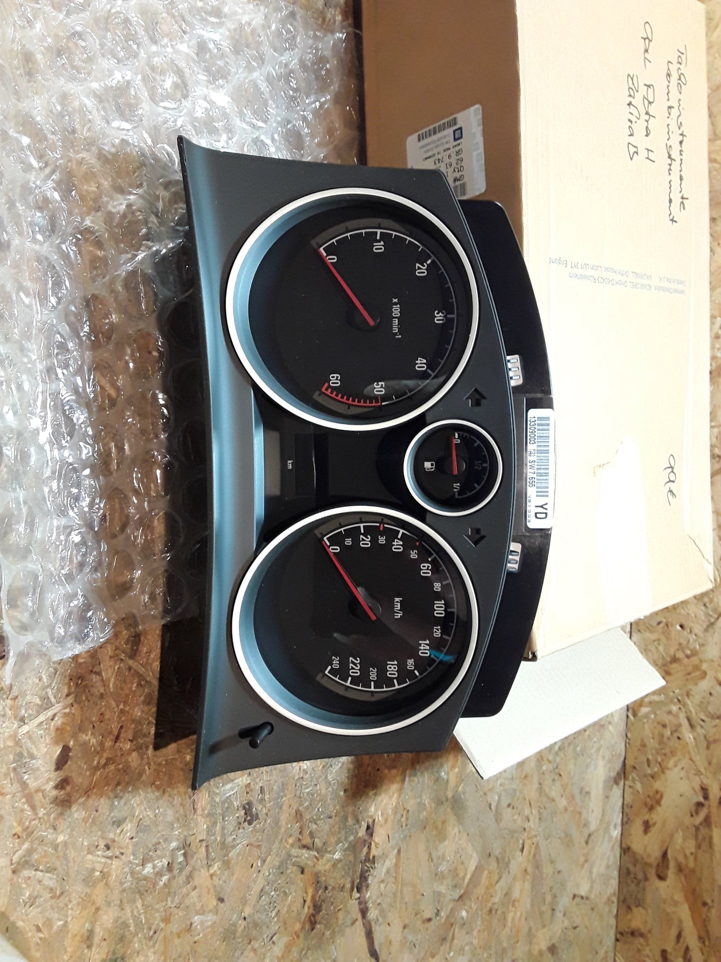 Astra H Zafira B Tachoinstrumente Kombiinstrument original GM Opel NEU