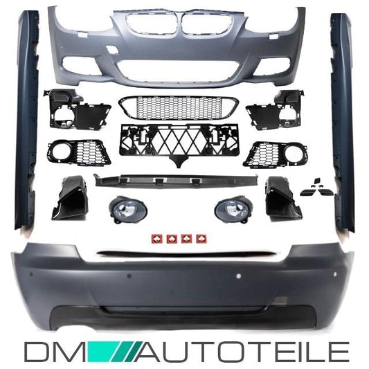 Coupe Cabrio Stoßstange LCI Bodykit passt für BMW 3er E92 E93 10-14 auch M-Paket
