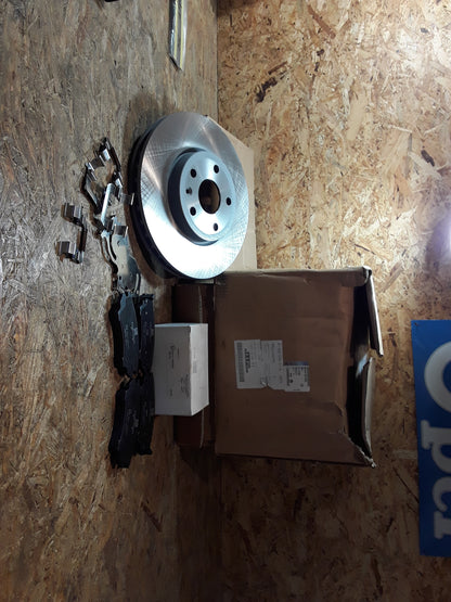 Insignia A Satz Bremsscheiben und Beläge 17 Zoll POC J61 vorne original GM Opel NEU