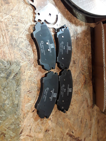 Insignia A Satz Bremsscheiben und Beläge 17 Zoll POC J61 vorne original GM Opel NEU