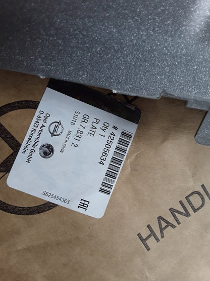 Mokka X Stoßstange hinten Unterfahrschutz original GM Opel NEU