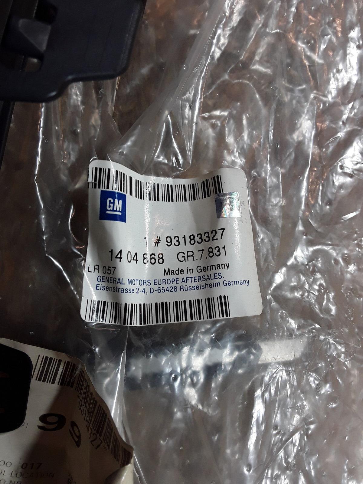 Astra H Stoßleite Zierleiste hinten original GM Opel NEU