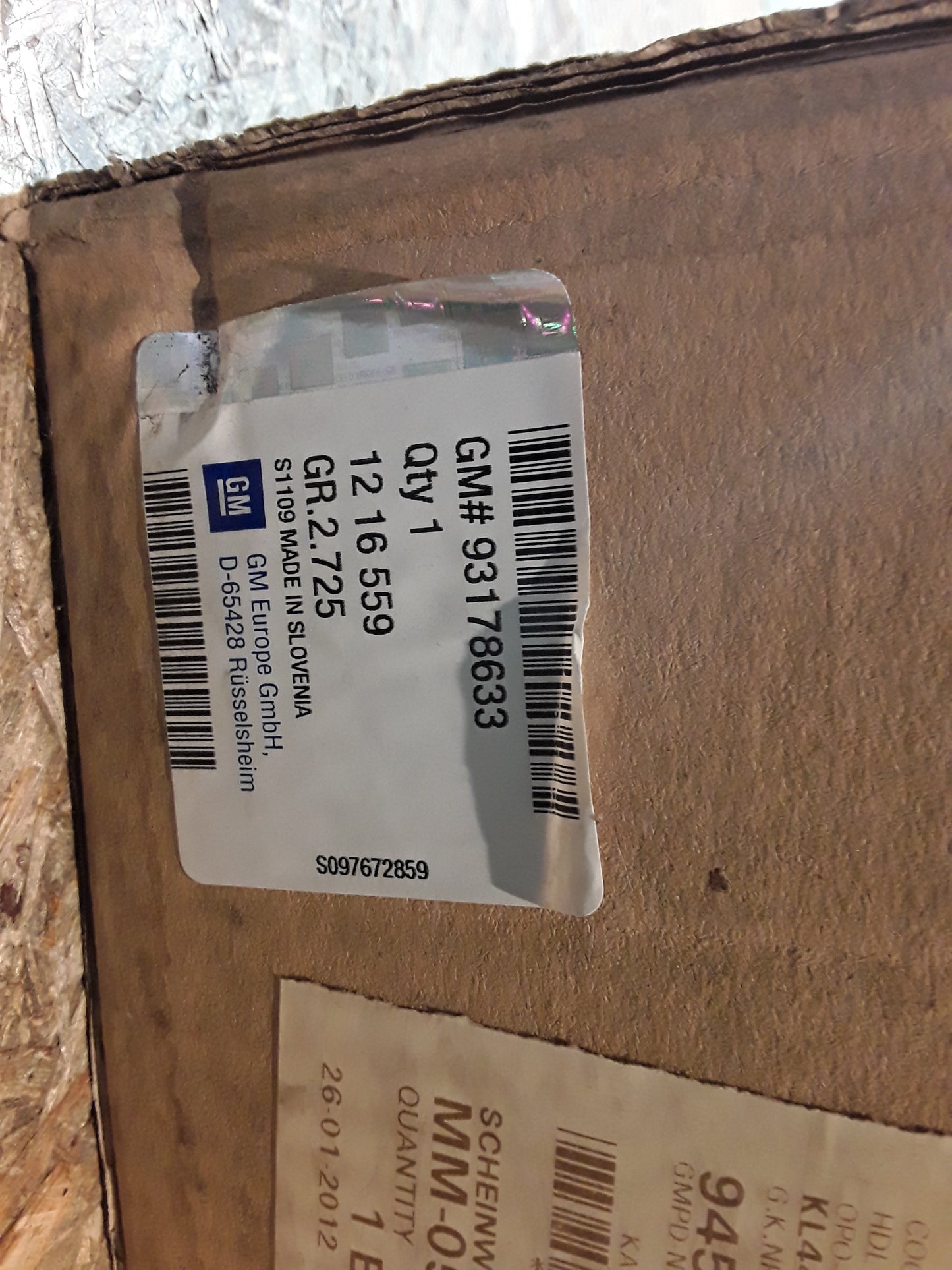 Astra H Scheinwerfer links original GM Opel NEU