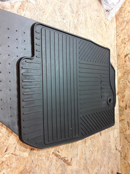 Ford Fusion Fußmattensatz schwarz Gummi original Ford NEU