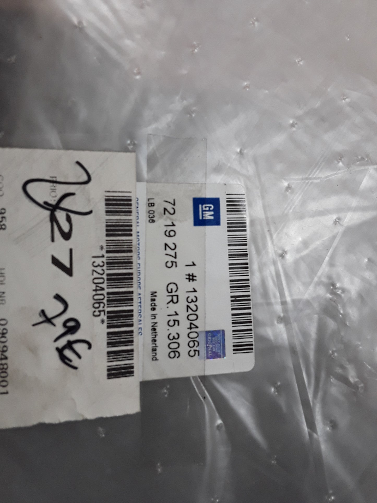 Meriva A Fußmattensatz schwarz original GM Opel NEU