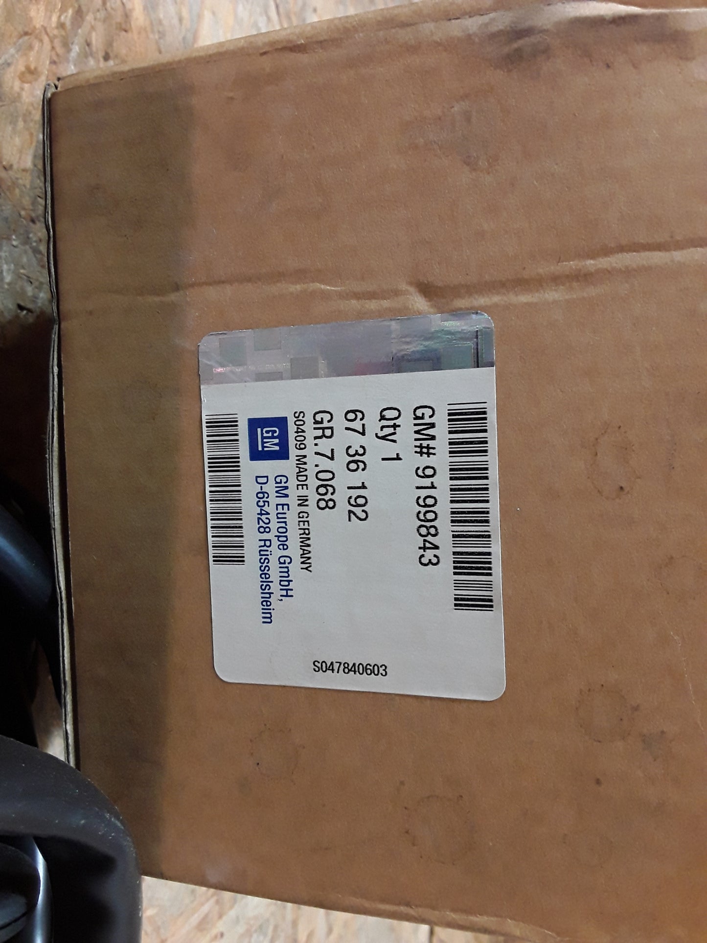 Corsa C Esatz Anhängerzugvorrichtung 13-polig original GM Opel NEU