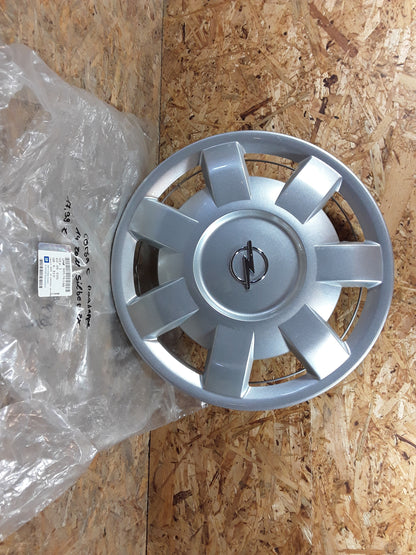 Corsa C Radkappe 14" Zoll silber original GM Opel NEU