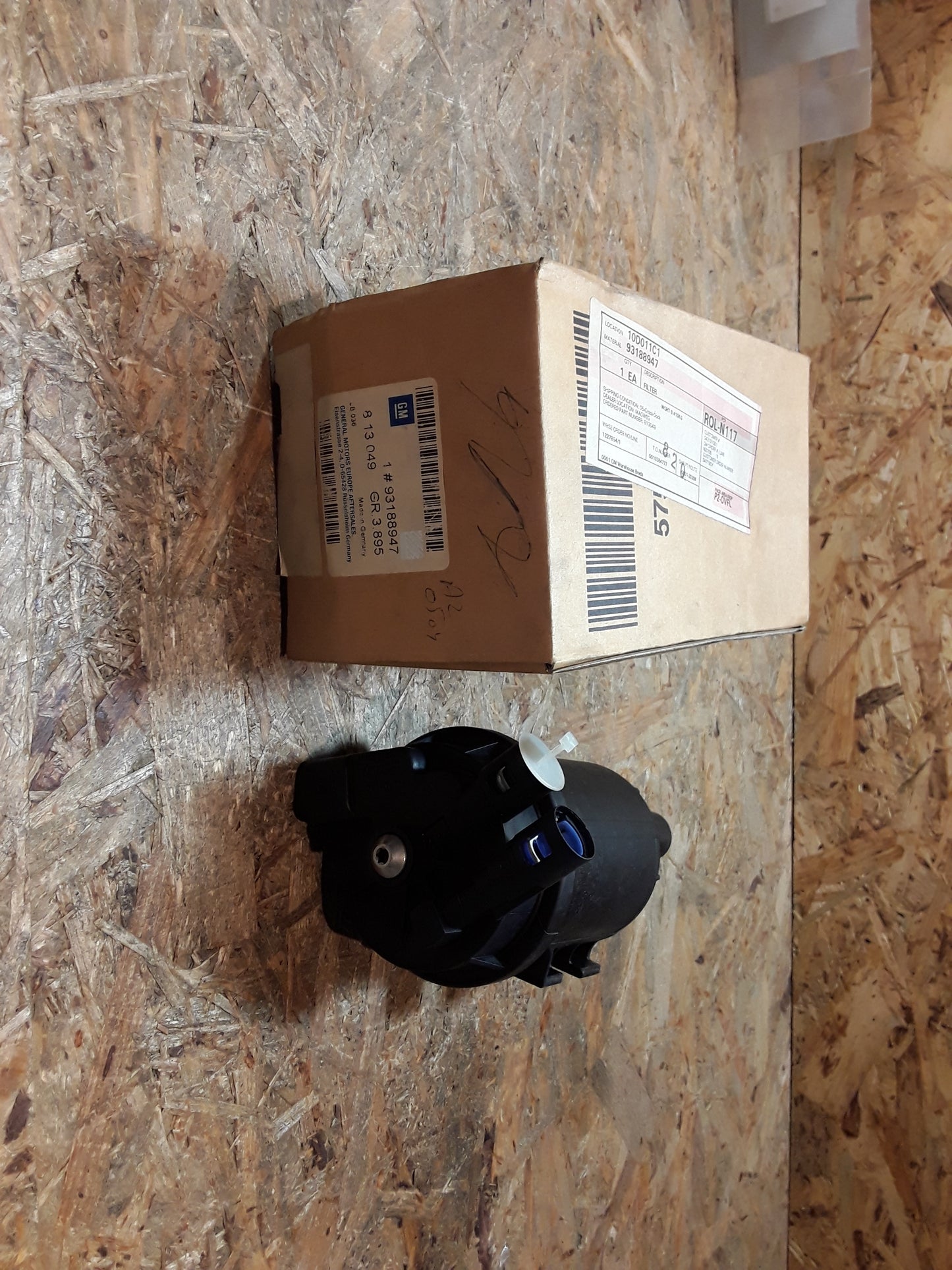 Meriva A 1,7 CDTi / DTi Kraftstofffiltergehäuse original GM Opel NEU