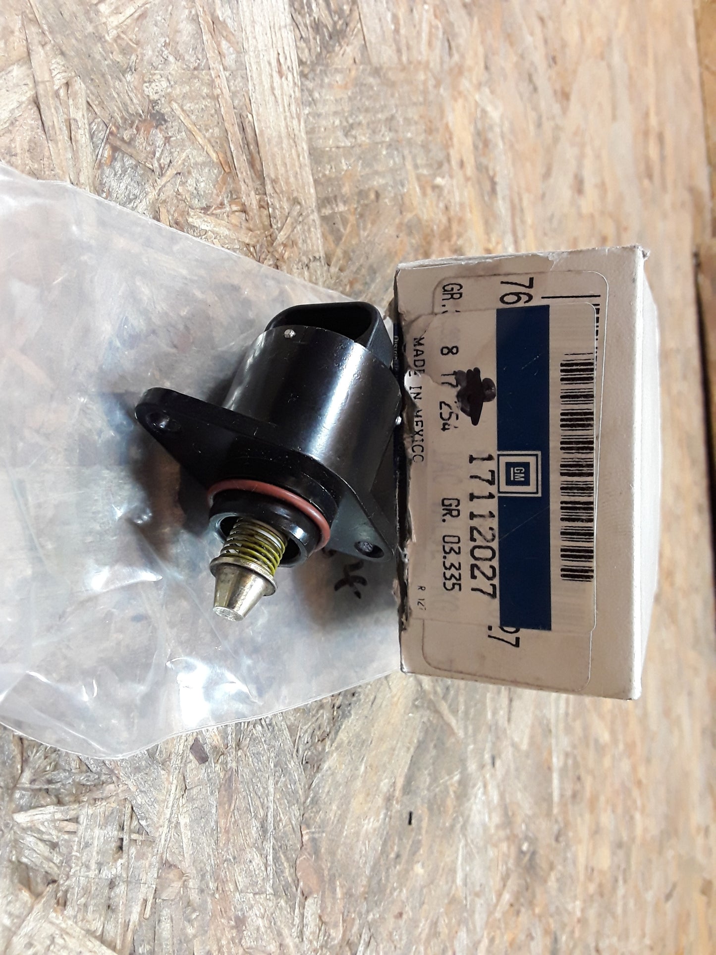 Corsa A Astra F Leerlaufregelventil Sensor Luftversorgung original GM Opel NEU