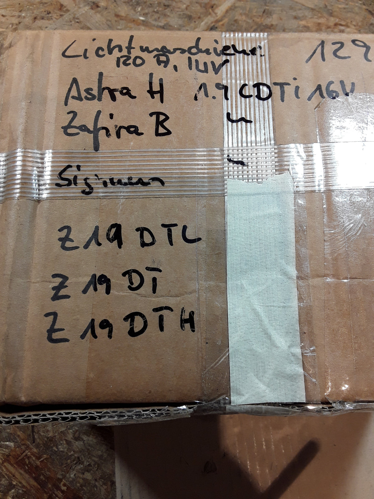 Astra H Zafira B Signum (Motoren etc. Siehe Bild)  Lichtmaschine 120A 14V original GM Opel NEU