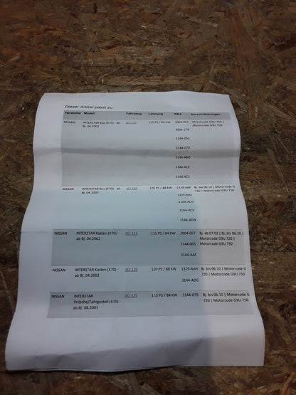 Opel Nissan Renault (siehe Bilder) Servotec Einspritzdüse Injektor original GM Opel NEU