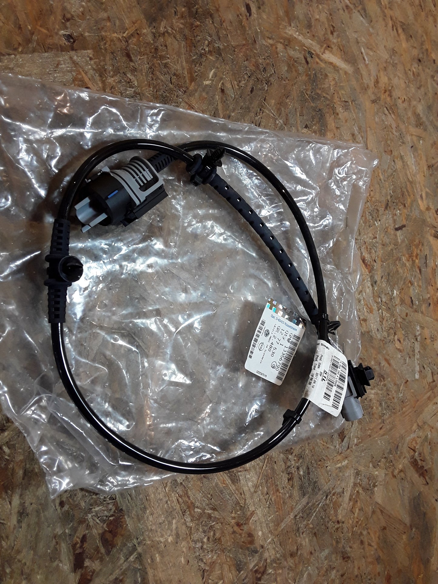 Insignia A Sensor Geschwindigkeit, vorderes kab3l mit ständiger Dämpfungssteuerrung Vorderachse original GM Opel NEU
