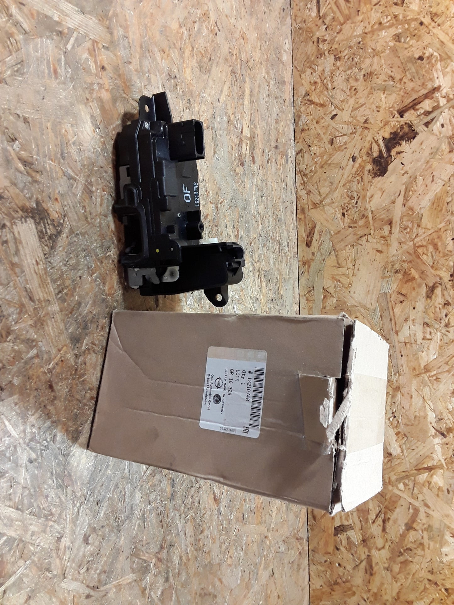 Astra H Caravan Zafira B Türschloss vorne links original GM Opel NEU