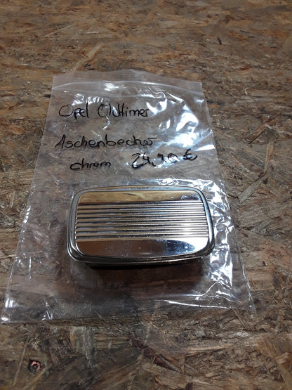 Opel Oldtimer Aschenbecher Chrom NEU