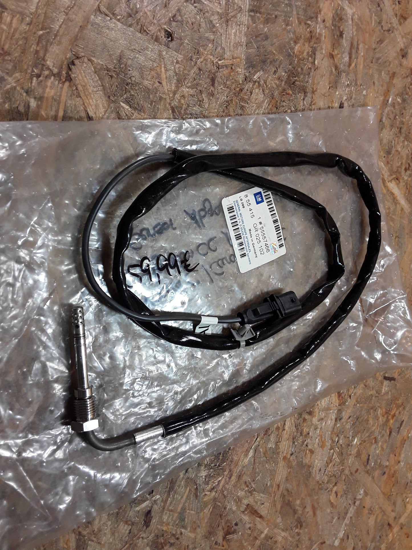 Vectra C/ Caravan/ CC Signum CC 1,9CDTi Sensor Abgastemperatur original GM Opel NEU