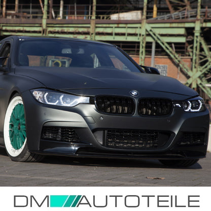 Kühlergrill Grill Schwarz Glanz Doppelsteg Sport passend für BMW 3er F30 F31 bj.11-19