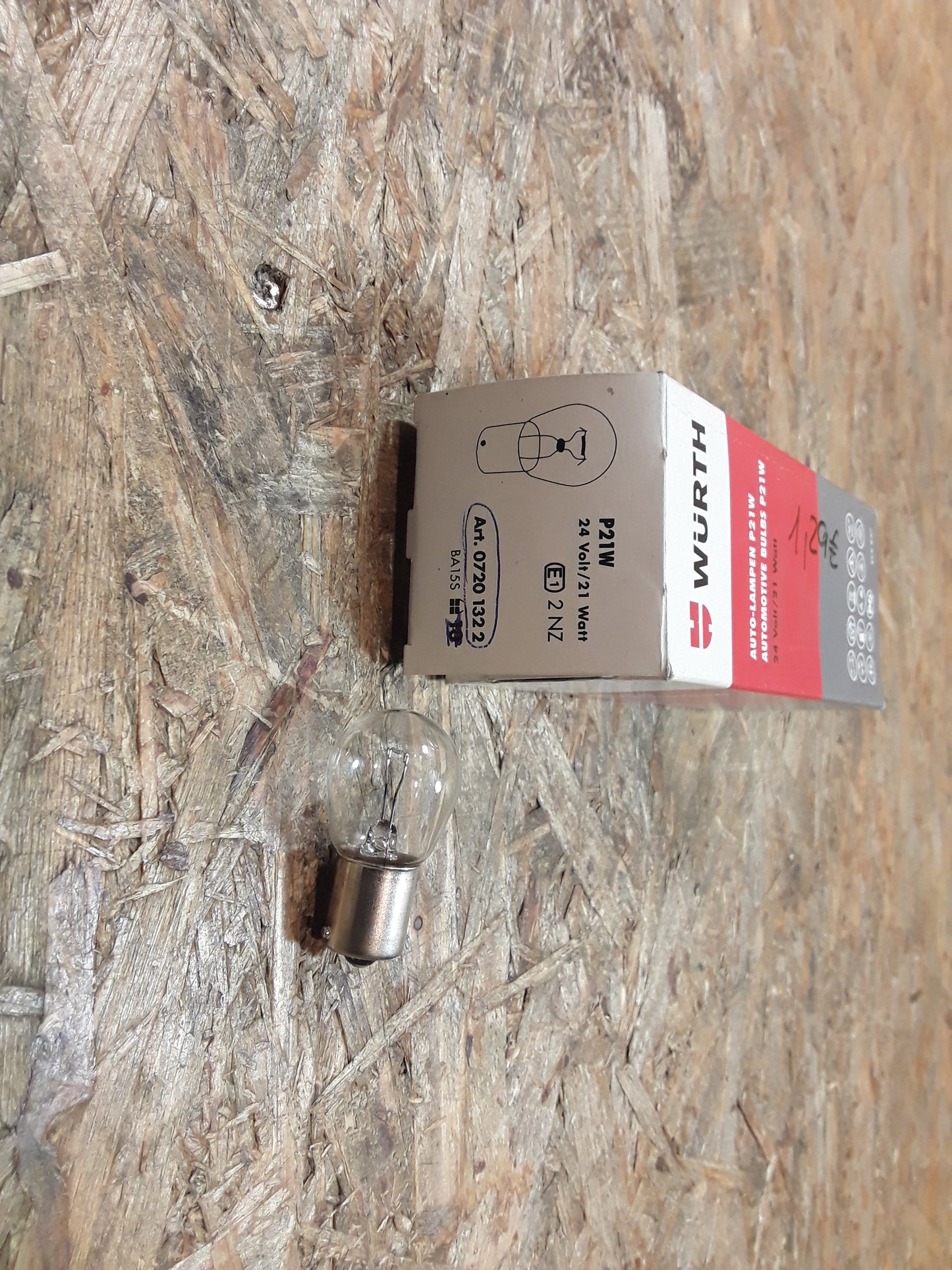 Diverse Modelle Glühlampe / Leuchtmittel 24v 21w original Würth NEU