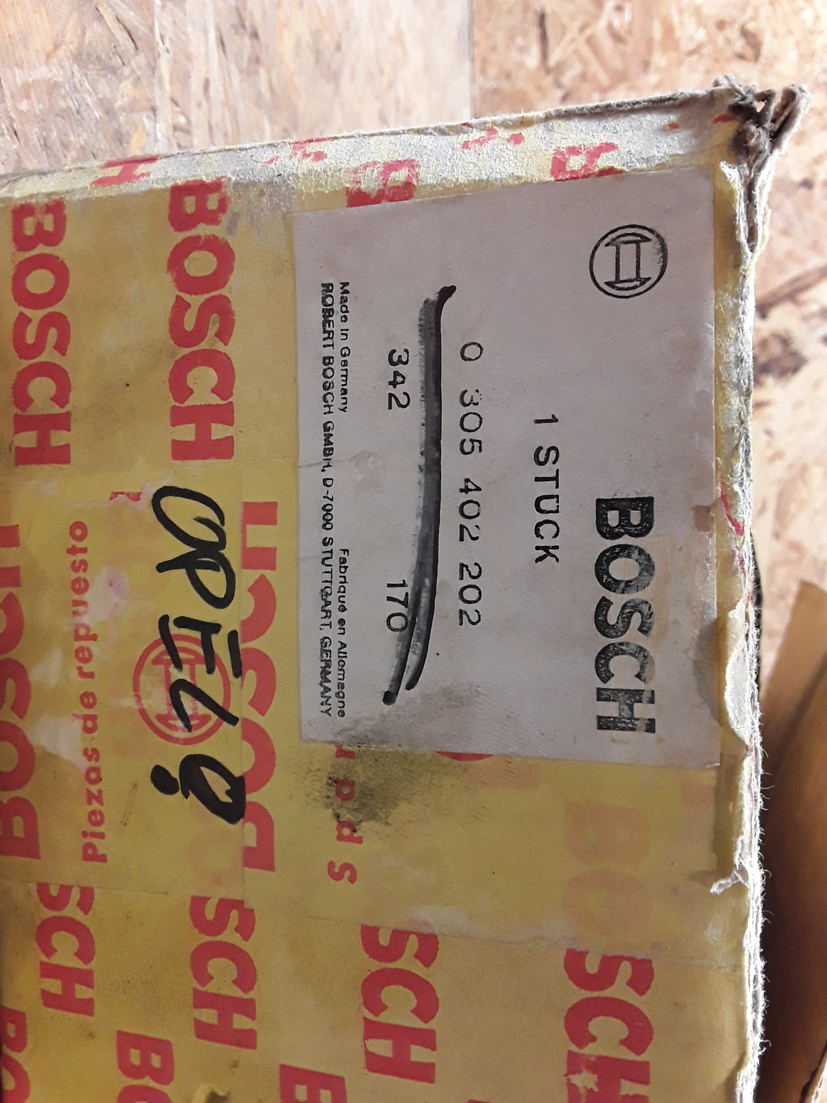 Opel Oldtimer Nebelscheinwerfer original Bosch NEU