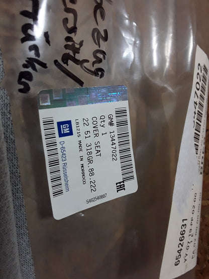 Corsa D Sitzbezug Vordersitz links original GM Opel NEU