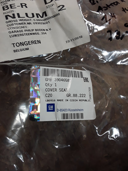 Astra K1,4 Turbo Sitzbezug links original GM Opel NEU
