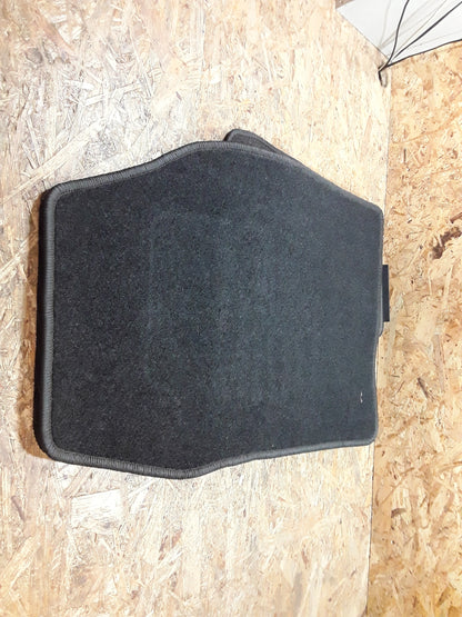 Signum Fußmattensatz schwarz Velour original NEU