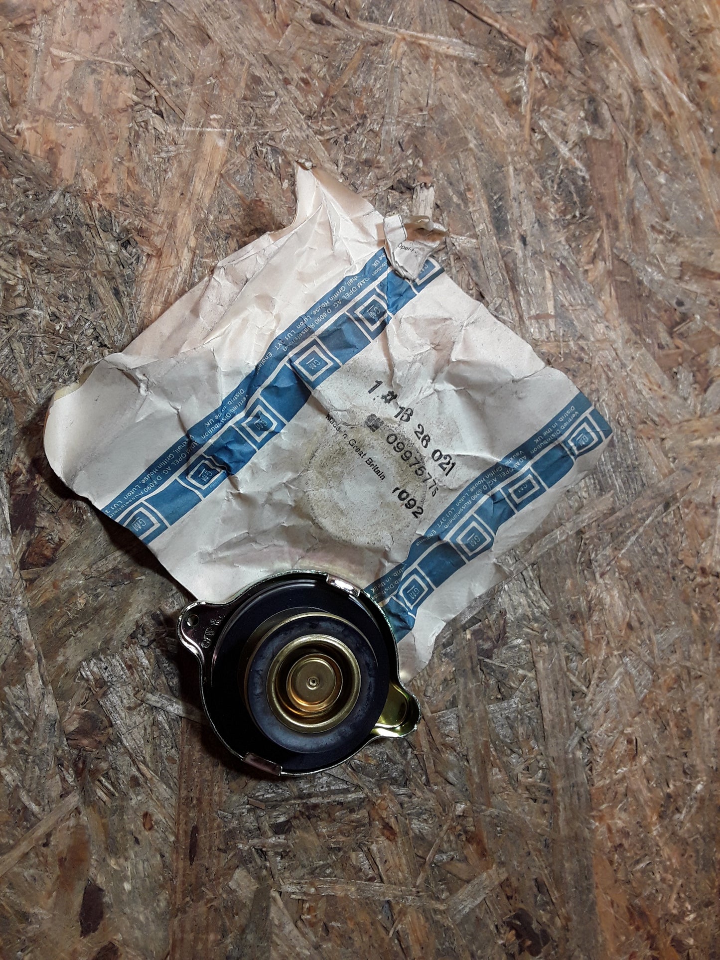 Commodore B Kühlerdeckel original GM Opel NEU