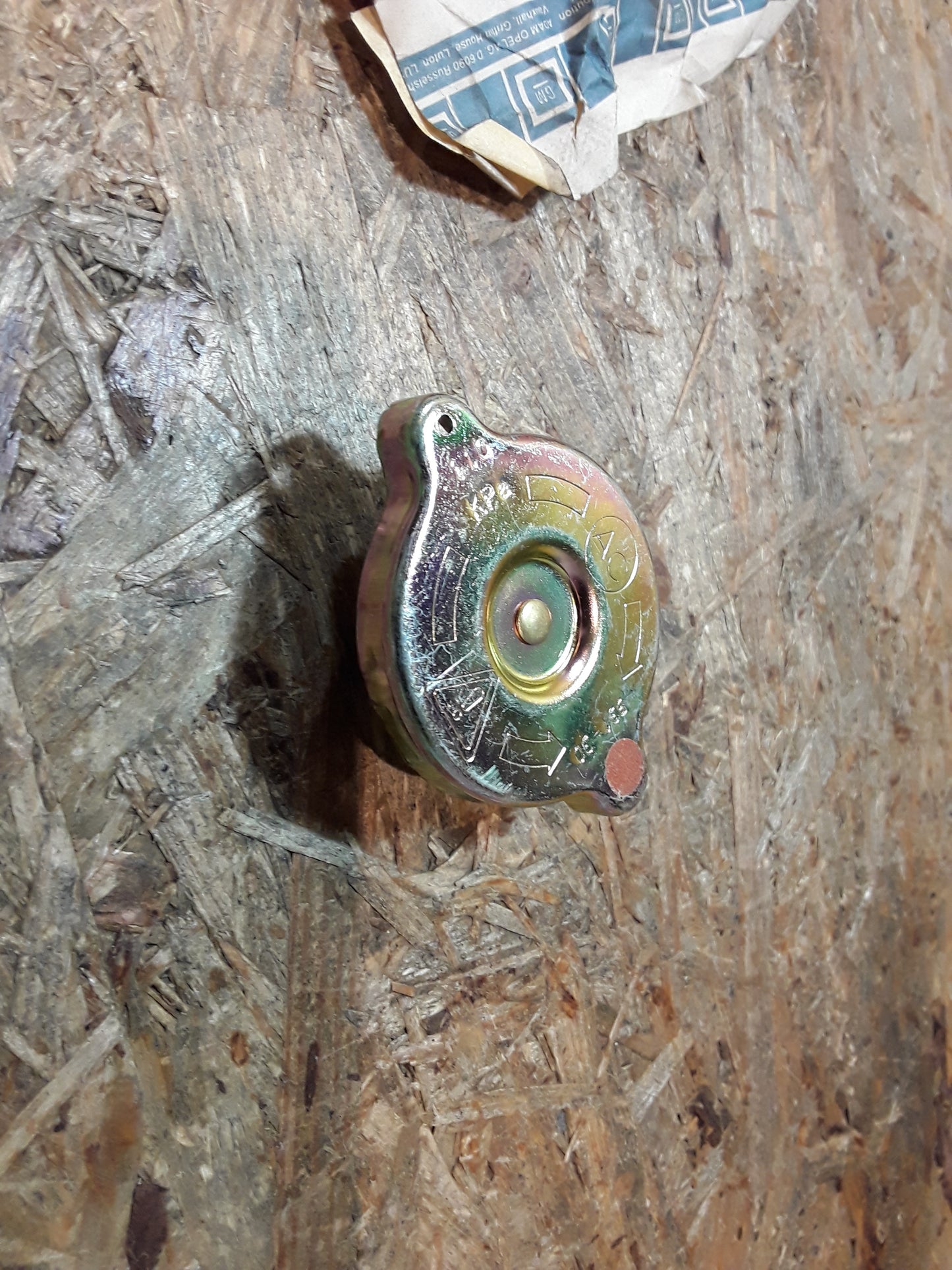 Commodore B Kühlerdeckel original GM Opel NEU