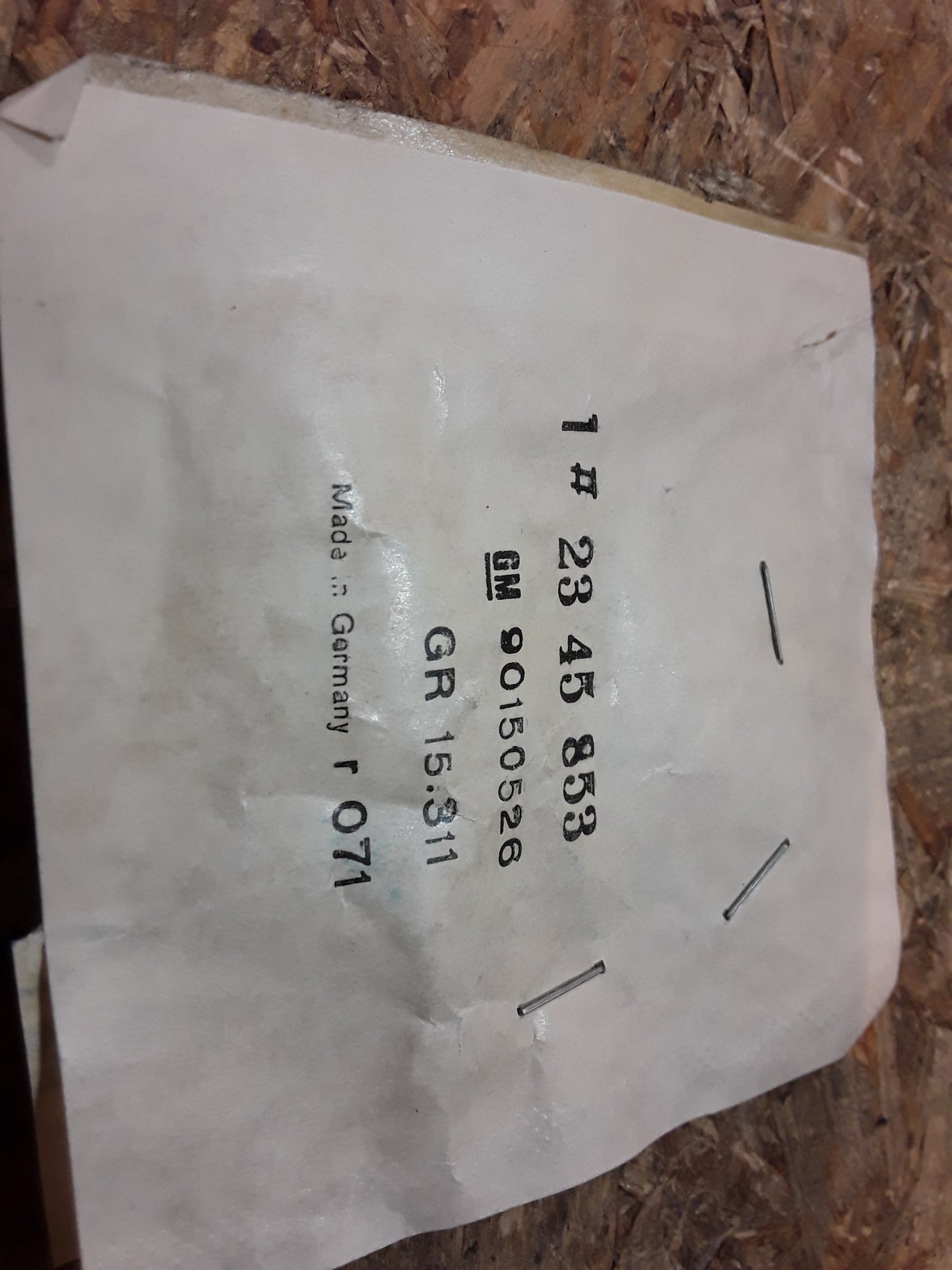 Corsa A CC Halter Abdeckung Laderaum original GM Opel NEU