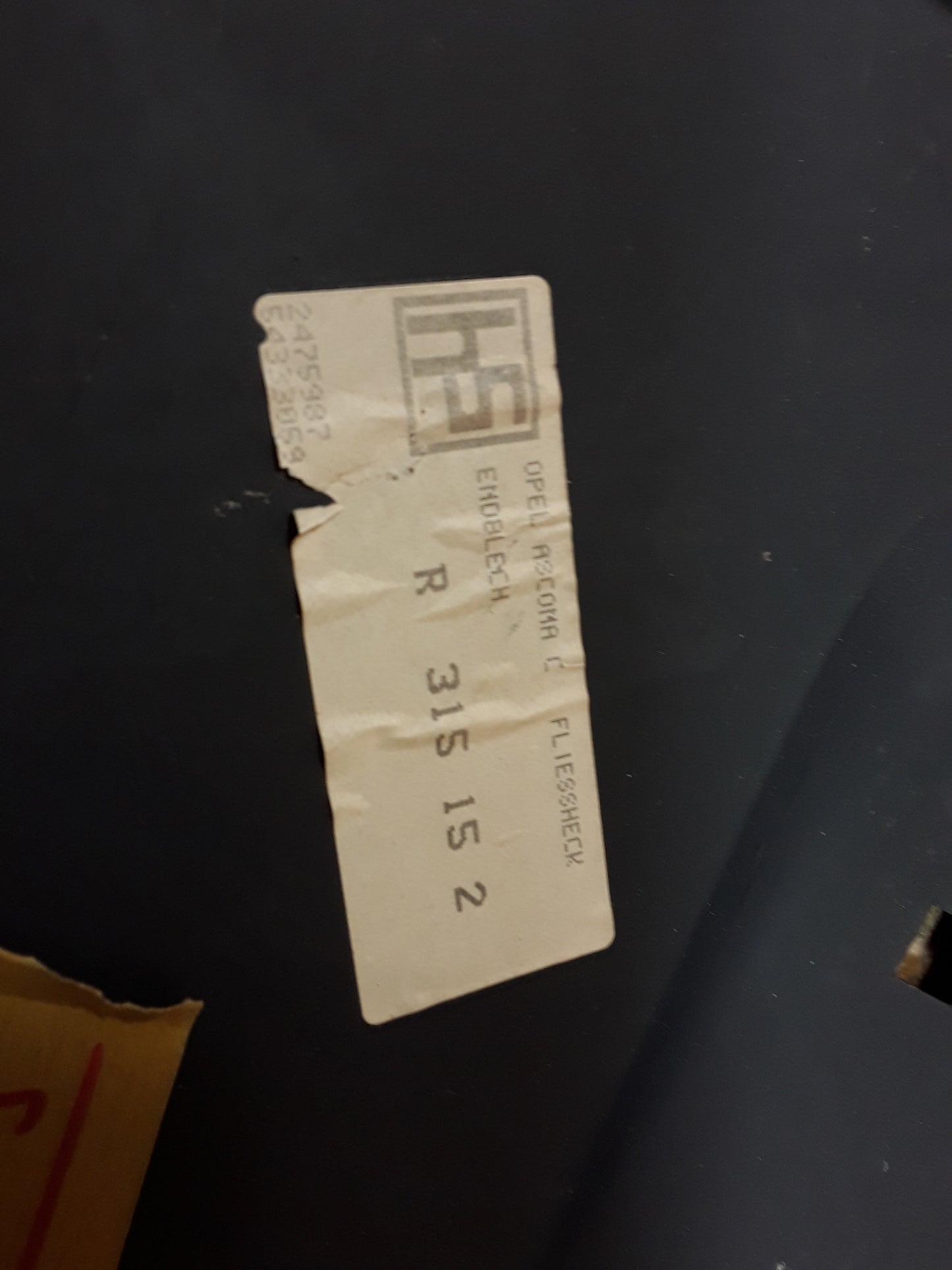 Ascona C CC 84/89 Seitenwand original HS NEU