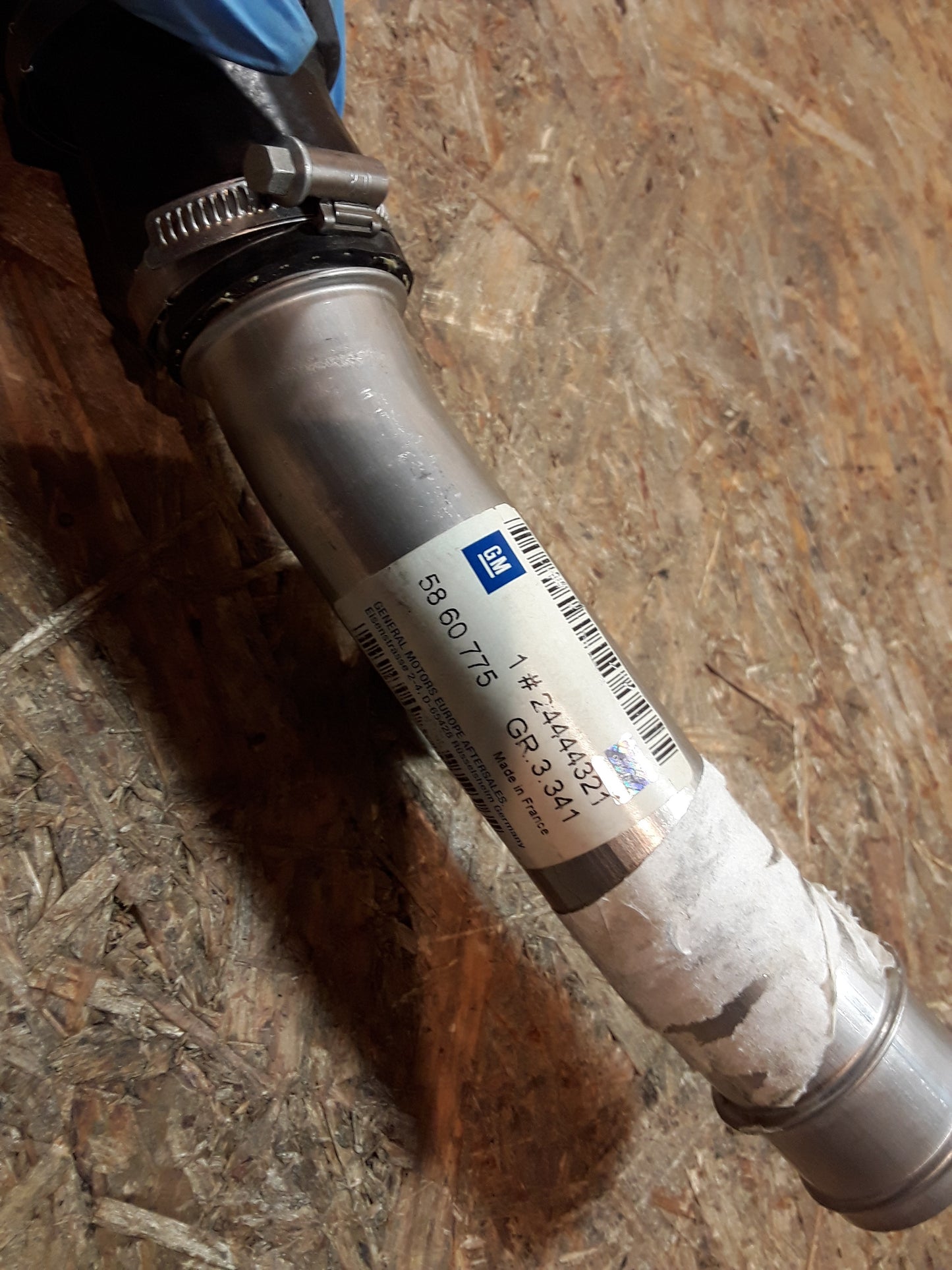 Vectra C CC Auspuffrohr an Turbolader original GM Opel NEU
