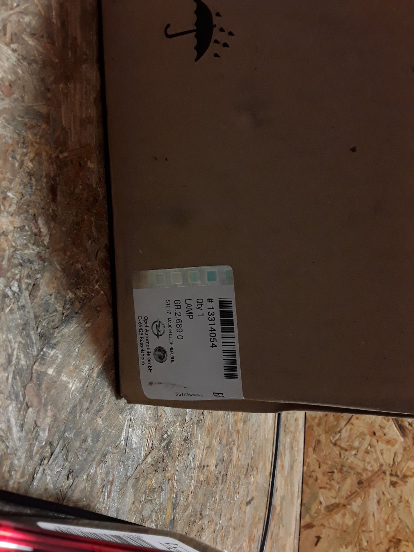 Astra J Heckleuchte links, dunkel, getönt original GM Opel NEU